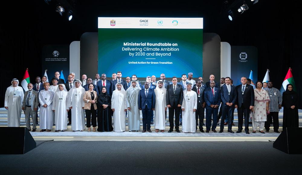Participants at the Ministerial Roundtable on Delivering Climate Ambition by 2030 and Beyond